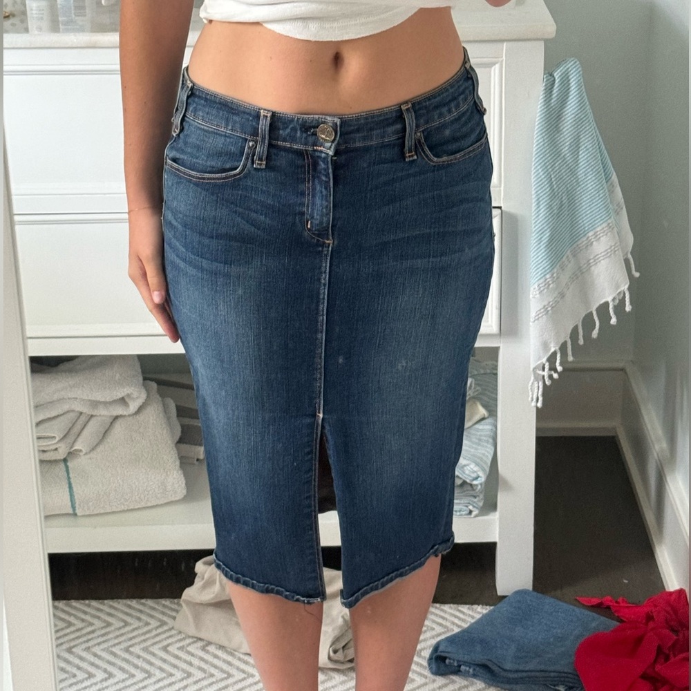 McGuire denim midi skirt